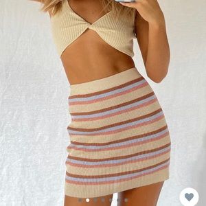 Kellie Knit Mini Skirt XS/S